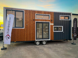 Elbarsco Tiny House firmasının ürettiği 8 metrelik tiny house