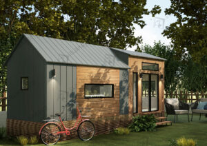 Elbarsco Tiny House üçgen 8 metrelik tiny house