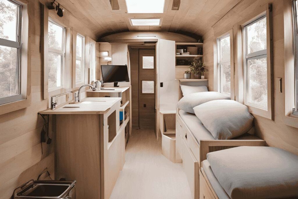 Elbarsco Tiny House tarafından üretlien mobil klinik